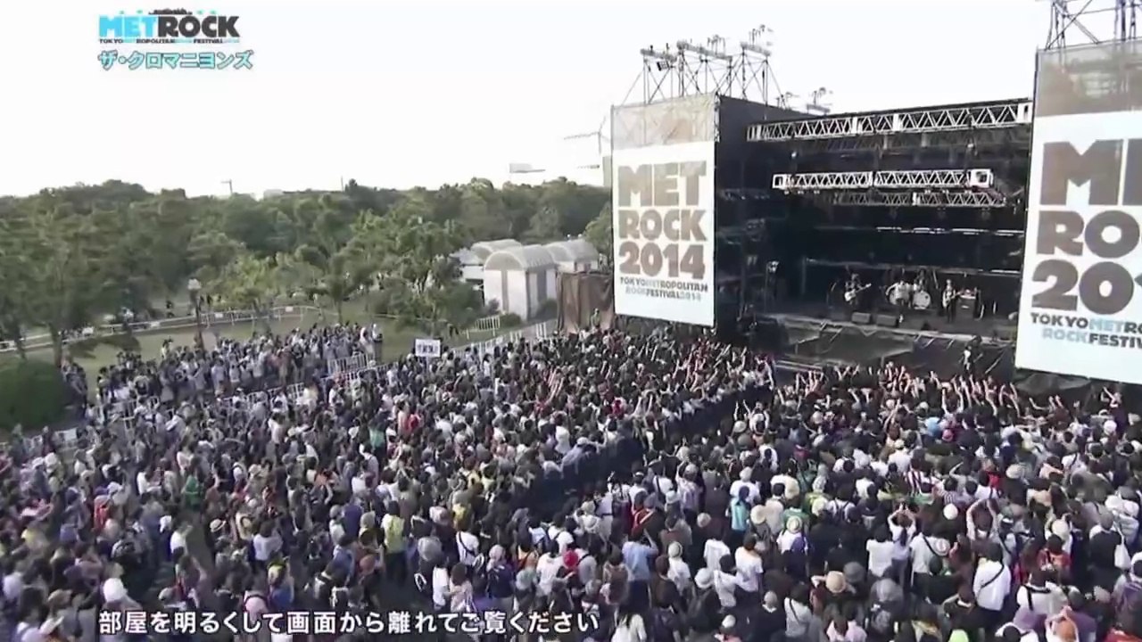 THE CRO-MAGNONS｜ザ・クロマニヨンズ｜METROCK '14