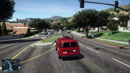 GTA 5 LSPDFR - News Stringer Pursuit