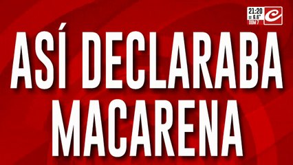 Testimonio clave de Macarena en la desaparición de Loan 🚨
