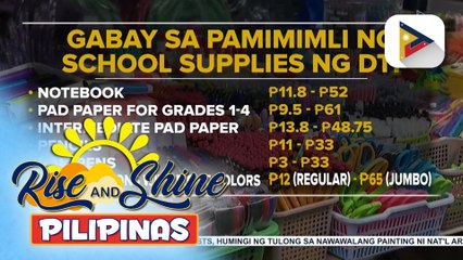 Ilang mamimili, maagang dumayo sa Divisoria para makapamili ng school supplies