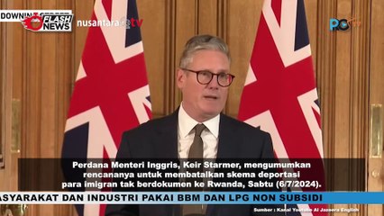 PM Keir Starmer Batalkan Rencana Deportasi Imigran Gelap Rwanda yang Disahkan Pemerintahan Sebelumnya