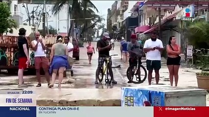 Yucatán vuelve a la normalidad tras el paso de Beryl