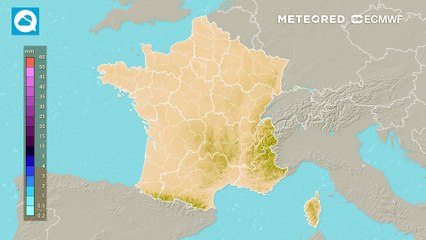 Des pluies parfois copieuses cette semaine, notamment au nord-ouest