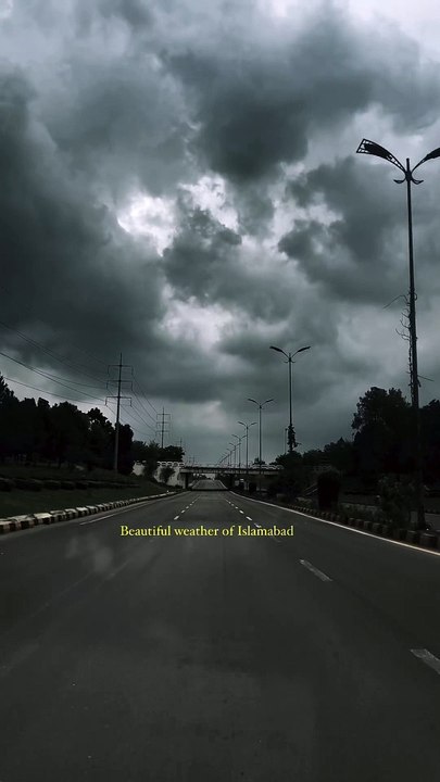 Beautiful weather of Islamabad ❤️
