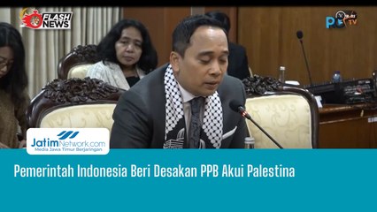 Pemerintah Indonesia Beri Desakan PPB Akui Palestina