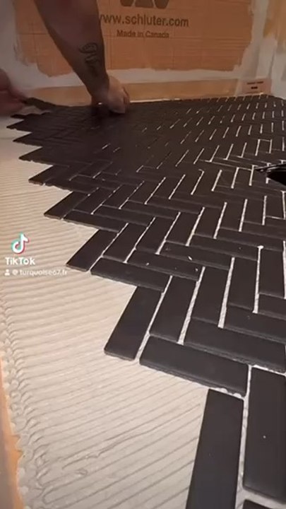 La pose de carrelage