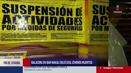 Colocan sellos de suspensión en el bar Makali, Coyoacán, CDMX