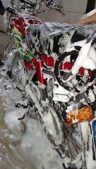 Honda CD 70 Bike wash time