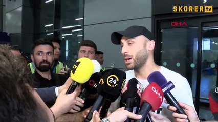 A Milli Futbol Takımı yurda döndü