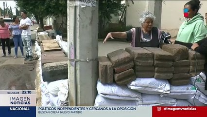 Lluvias e inundaciones dejan estragos en Chalco, Estado de México