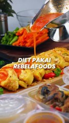 Chicken Pastry Wrap Ala Rebelafoods