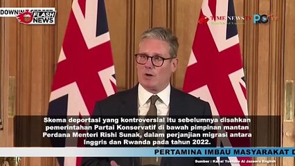 PM Baru Inggris Batalkan Rencana Kirim Migran ke Rwanda