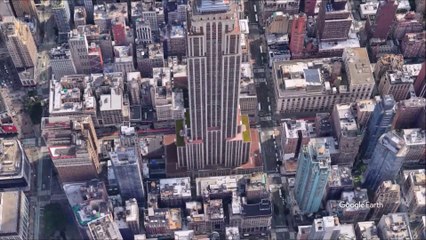 The Empire State Building in New York City, USA