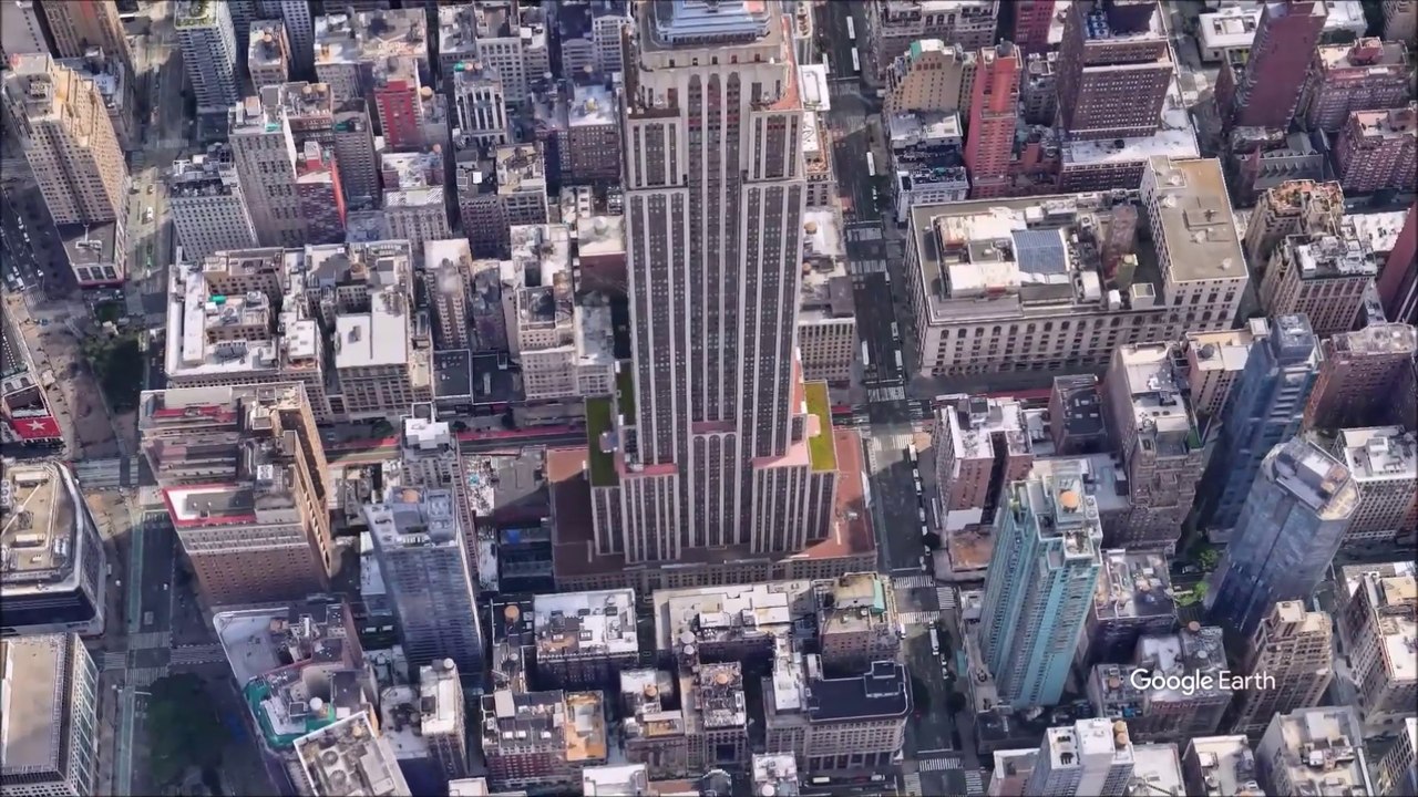 The Empire State Building in New York City, USA