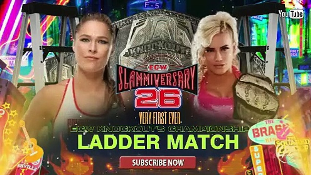 ECW Knockout's Championship Ladder Match [ ECW SLAMMIVERSARY XXVI April 28, 2024 Part. 4