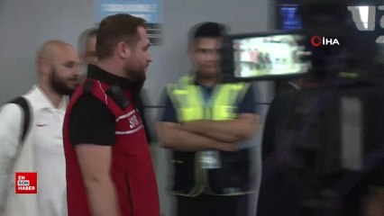 A Milli Futbol Takımı, yurda döndü