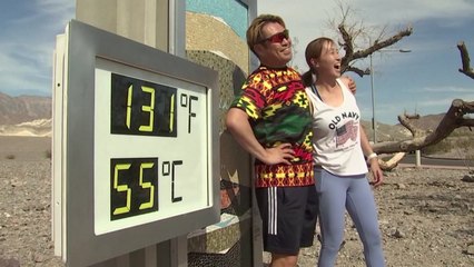 美 서부 기록적 폭염...데스밸리에선 오토바이 관광객 사망 / YTN