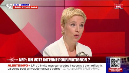 Clémentine Autain: "Je souhaite appartenir à un nouveau groupe politique"