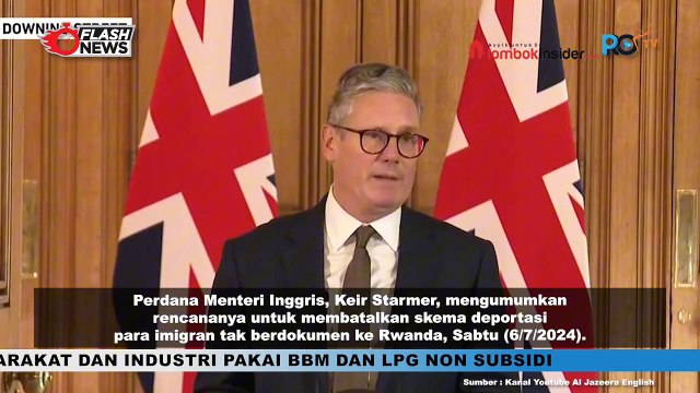 PM INGGRIS KEIR STARMER AKAN HENTIKAN 'BUANG' IMIGRAN GELAP RWANDA