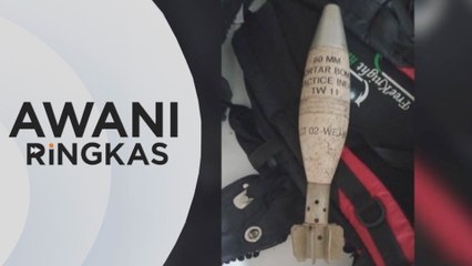 AWANI Ringkas: Warga emas temukan bom mortar dalam rumah