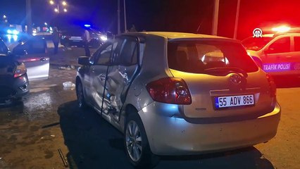 Sinop - Samsun yolunda feci kaza