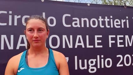 Parla Nuria Brancaccio ed il suo allenatore dopo il successo nel torneo ITF di Roma