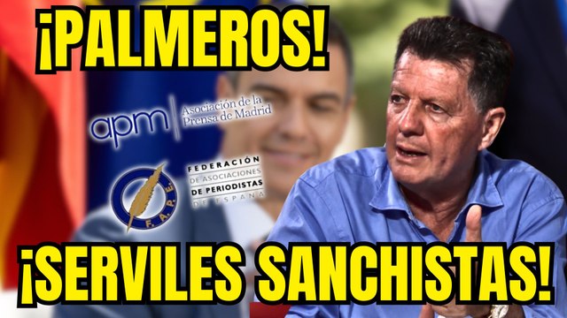 ALFONSO ROJO: “Las ASOCIACIONES de PRENSA están con el movimiento CENSOR sanchista”
