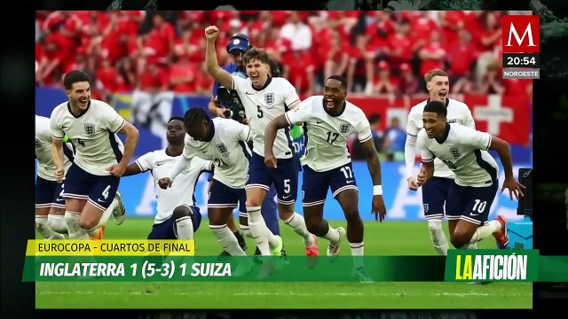 Inglaterra avanza a la semifinal de la Eurocopa 2024 tras imponerse en penales a Suiza