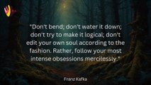 Inspirational Quotes By Franz Kafka | Best Life Lessons by Franz Kafka | Daily Motivational Quotes