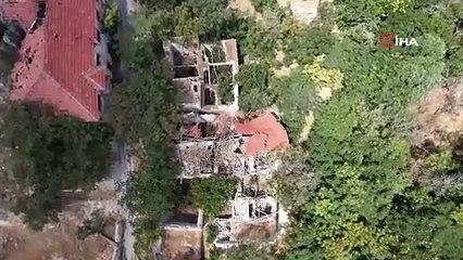 Ankara’nın yanı başında terk edilmiş yerleşim alanı! ‘Cinli köyde’ sessizlik hakim