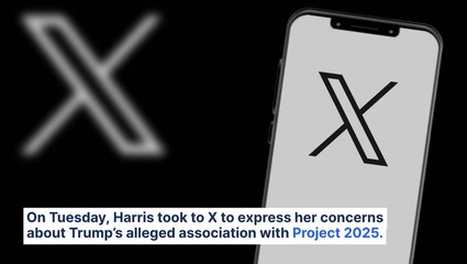 'Donald Trump Wants To Turn Our Democracy Into A Dictatorship,' Says Kamala Harris On Project 2025