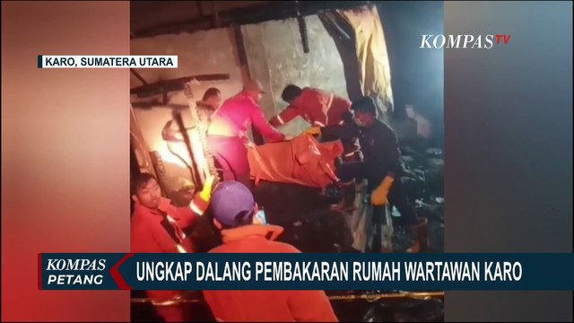 Polda Sumut Sebut Sudah Kantongi Keterlibatan Pihak Lain di Pembakaran Rumah Wartawan Karo