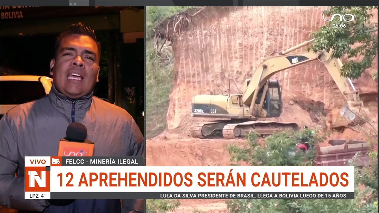 SCZ 12 APREHENDIDOS SERÁN CAUTELADOS POR MINERI...