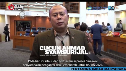 BADAN ANGGARAN DPR RI SIAPKAN RAPBN 2025 SEPAKATI ASUMSI MAKRO DAN INFLASI 1,5 - 3,5%