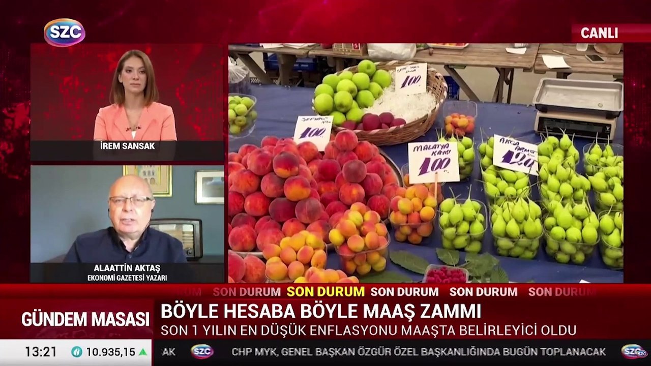Alaattin Aktaş SÖZCÜ TV'de aktardı! TÜİK'in madde sepetinde doktor muayenesi 34, kira 6 bin TL
