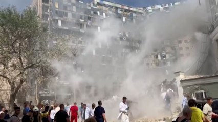 Rusia bombardea un hospital infantil en Kiev