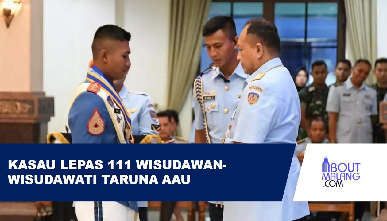 INI PESAN KASAU SAAT PIMPIN WISUDA SARJANA TARUNA-TARUNI AAU