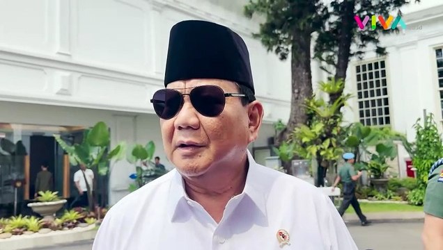 Hadiri Pertemuan di Istana, Prabowo Tunjukkan Kebugarannya