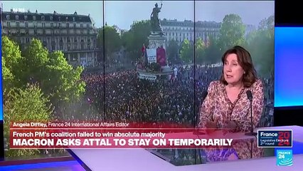 France's Macron asks Attal to stay on as prime minister for now