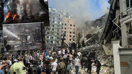 Rusya Ukrayna’nın başkenti Kiev’e çok sayıda füzeyle saldırdı