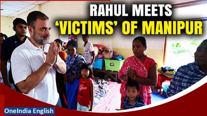 Rahul Gandhi Arrives In Manipur| Visits Relief Camp In Churachandpur Amid Voilence| Watch