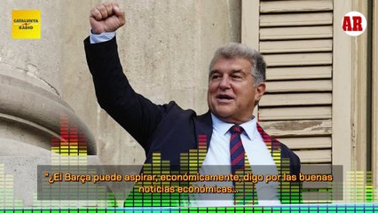 Laporta: "Podemos permitirnos un fichaje como el de Nico Williams"