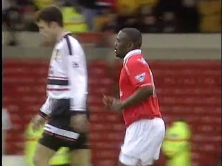 Season 1998-99 - Nottingham Forest vs Manchester United