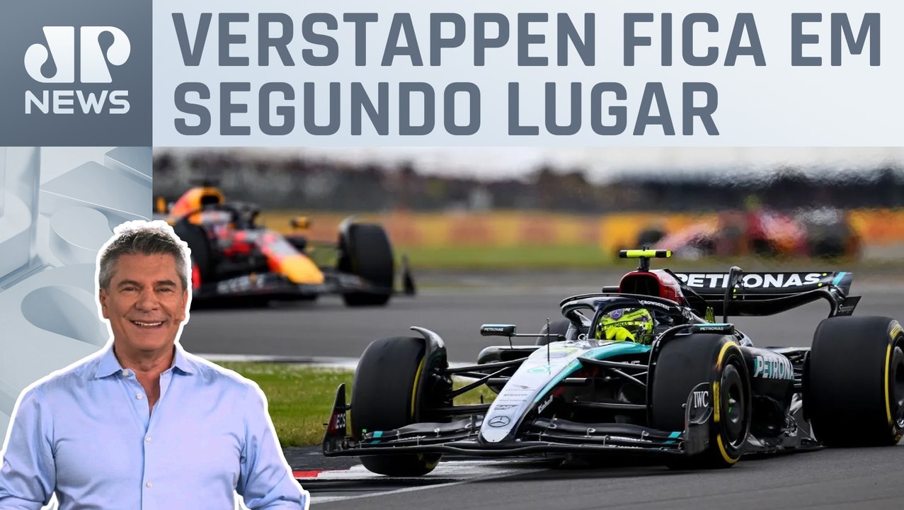 Lewis Hamilton conquista primeiro lugar no GP da Inglaterra de Fórmula 1;  Alex Ruffo analisa