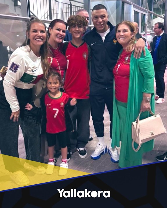 كواليس جديدة من مباراة فرنسا والبرتغال.. مبابي يقابل عائلة كريستيانو رونالدو بالأحضان #EURO2024