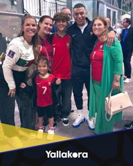 كواليس جديدة من مباراة فرنسا والبرتغال.. مبابي يقابل عائلة كريستيانو رونالدو بالأحضان #EURO2024