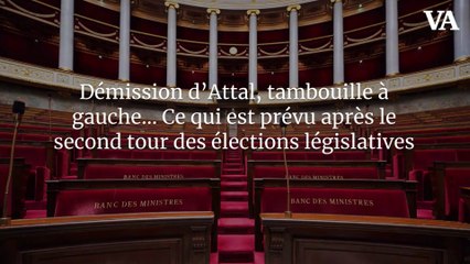 Démission d’Attal, tambouille à gauche… Ce qui est prévu après le second tour des élections législatives
