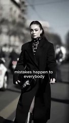 Don't worry about mistake get up and move on