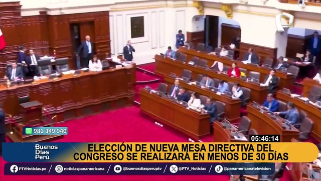 Menos de 30 días para elegir nueva Mesa Directiva: congresistas cambian de bancadas y crean nuevas