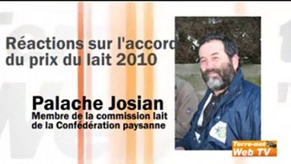 Daniel Condat, Opl : « La grève du lait est en train de se faire toute seule, car beaucoup vont arrêter ! »